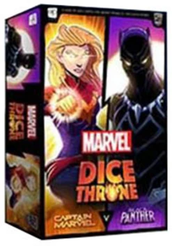 Marvel Dice Throne: Captain Marvel V. Black Panther