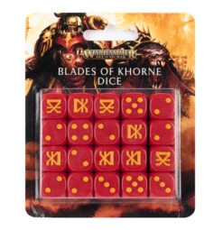 AoS: Blades Of Khorne Dice Set
