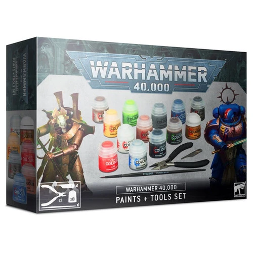 Warhammer 40K: Paints + Tools