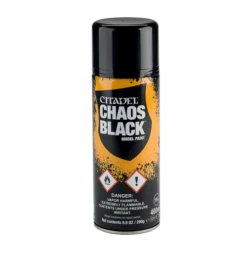 Chaos Black Spray Paint