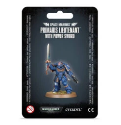 Space Marines Primaris Lieutenant W/ Power Sword