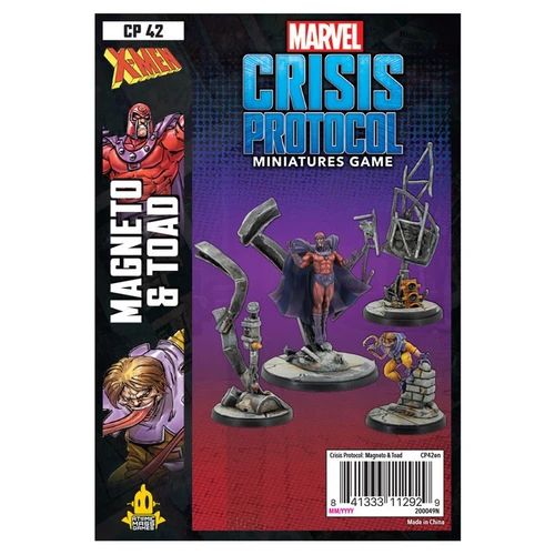 Marvel: Crisis Protocol - Magneto And Toad Character Pack