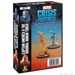 Marvel: Crisis Protocol - Captain America & The Original Human Torch Character Pack