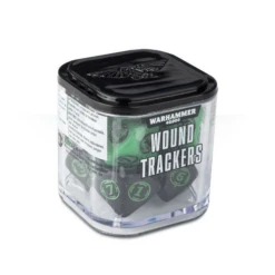 Warhammer 40k: Wound Trackers (Green And Black)