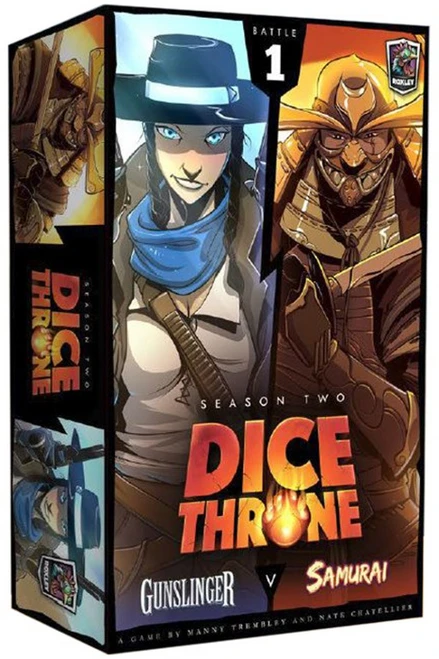 Dice Throne: Season 2 - Gunslinger Vs. Samurai