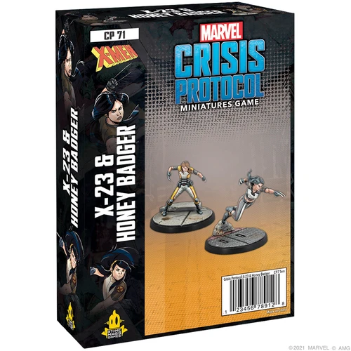 Marvel: Crisis Protocol - X-23 And Honey Badger Character Pack
