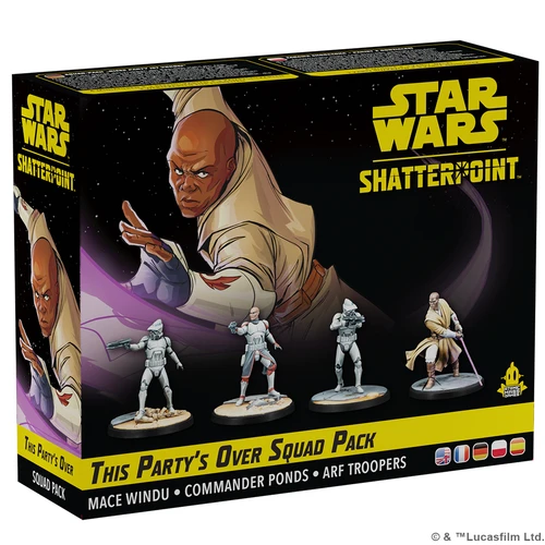 Star Wars: Shatterpoint - This Party's Over Mace Windu Squad Pack