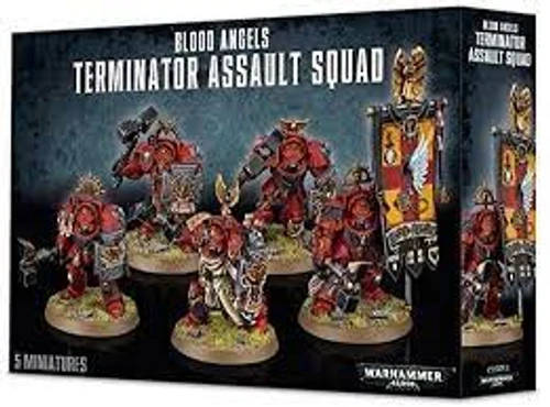 Blood Angels Terminator Assault Squad