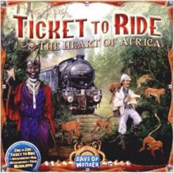 Ticket To Ride Map Collection: Volume 3 - The Heart Of Africa